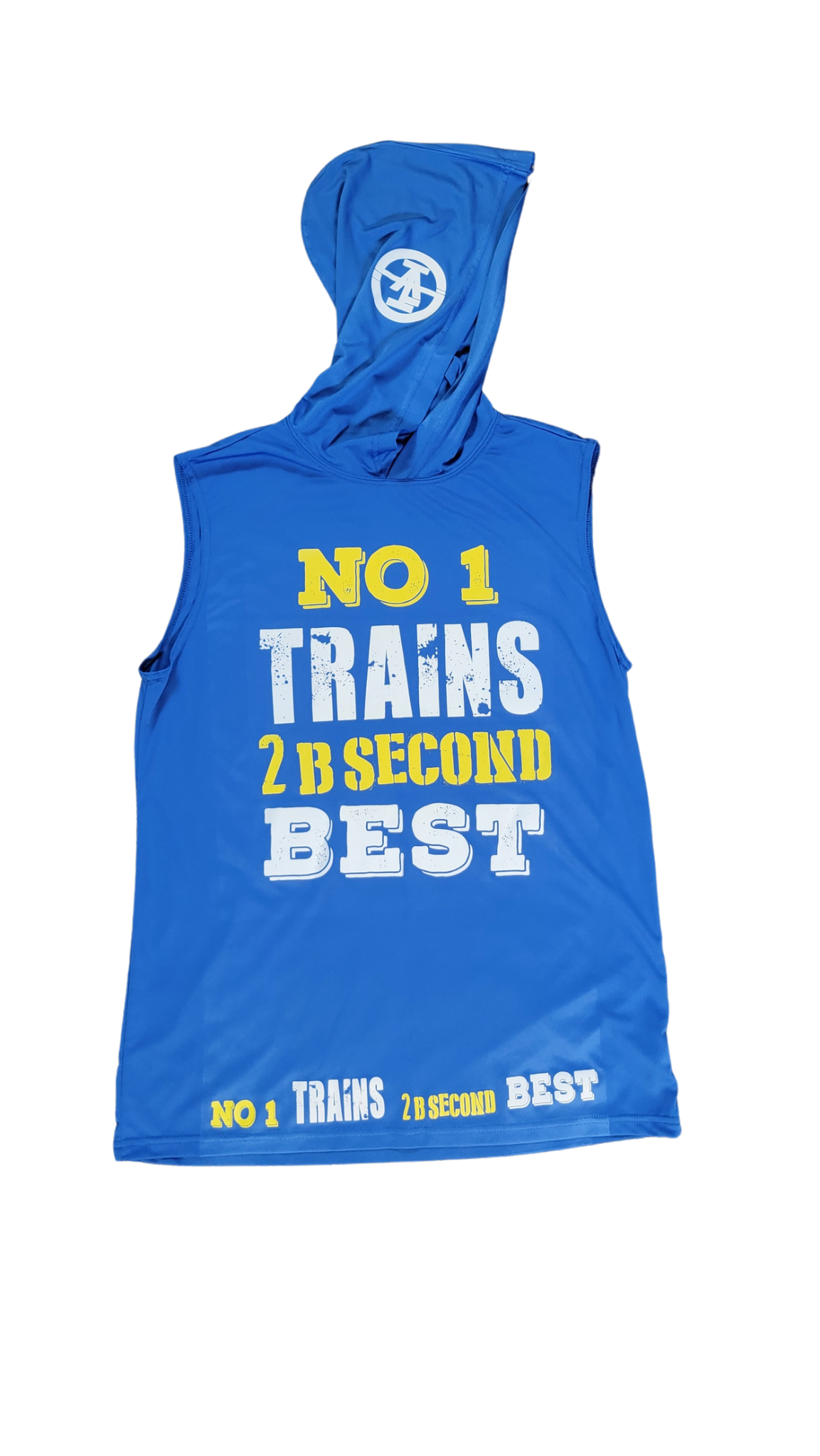 NO 1 TRAINS 2 B SECOND BEST JERSEY STYLE SLEEVELESS TEE